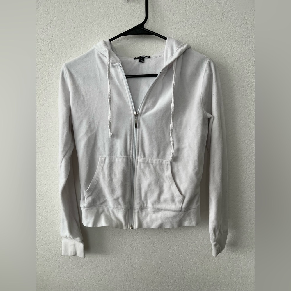 Fashion Nova Velvet Hoodie Size S